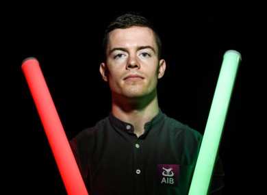Mayo footballer Stephen Coen in attendance at the launch of the AIB Future Sparks Festival 2020.