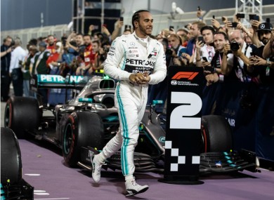 Lewis Hamilton won last year's Bahrain Grand Prix