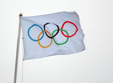 File photo of the Olympic logo.