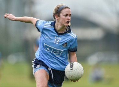 Siobhán Killeen in action for Dublin.