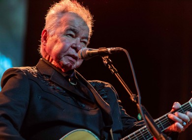 Prine performing last year in Tennessee