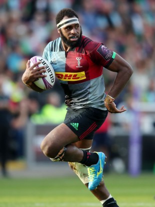 Semi Kunatani pictured in action for Harlequins.