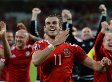 Wales star Gareth Bale.