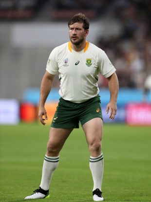 South Africa's Francois Steyn during the 2019 Rugby World Cup (file pic).