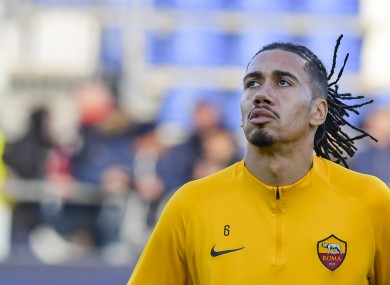 Chris Smalling (file pic).