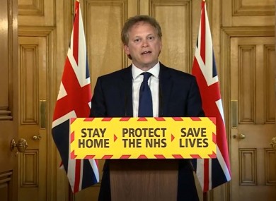 Secretary of State Grant Schapps