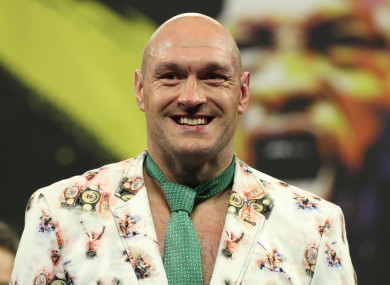 Tyson Fury.