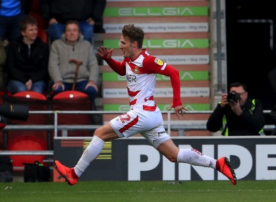 A tally of 12 goals made Kieran Sadlier the leading goalscorer for Doncaster Rovers this season.