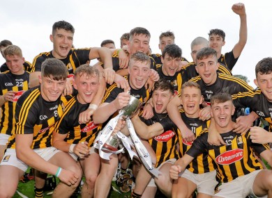 Kilkenny are the reigning Leinster U20 hurling champions.