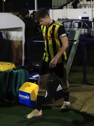 Ryan Cassidy captained Watford to the semi-finals of the FA Youth Cup last season.