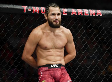 UFC welterweight contender Jorge Masvidal.