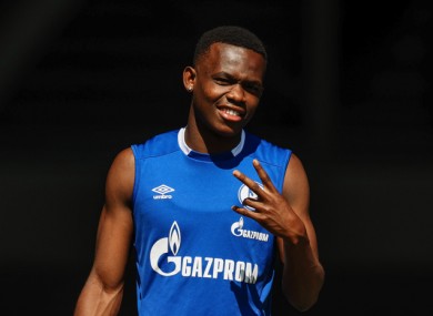 Schalke's Rabbi Matondo.