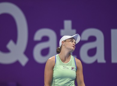 Ashleigh Barty of Australia (file pic).