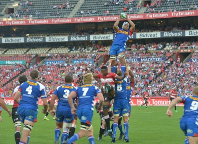 Up in the air: South African teams like the Stormers (pictured) are in limbo.