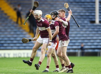 Brendan Maher with his Boris-Ileigh team-mates after their county final win last year.