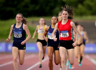 Ciara Mageean during the Women's 800m last year.