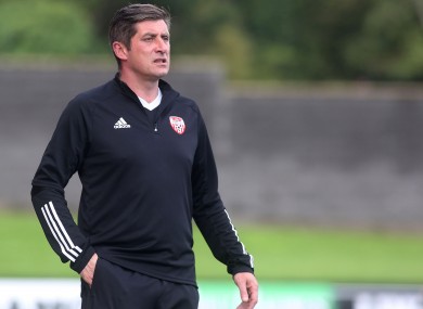 Derry City manager Declan Devine (file pic).