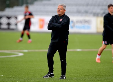 Dundalk first-team coach John Gill.