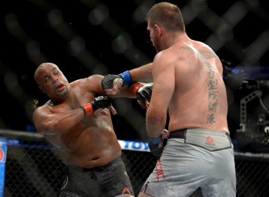 Last night's main event.