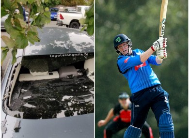 O'Brien was in fine form with the bat. Perhaps, upon reflection, too fine from his perspective.