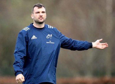 File photo of Munster's Tadhg Beirne.