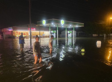 Myrtle Beach, South Carolina which was also hit by the weather event.