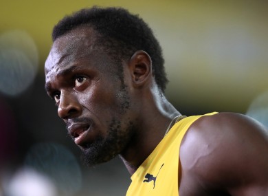 Usain Bolt (file pic).