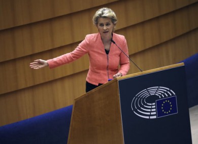 European Commission President Ursula von der Leyen.