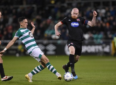 The sides will meet at Oriel Park this Sunday.