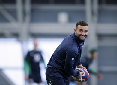 Leinster and Ireland wing Dave Kearney.