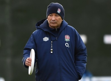 Eddie Jones (file pic).