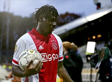 Lassina Traore scored five of Ajax's 13 goals today.