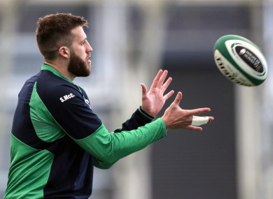 Stuart McCloskey has won just three caps for Ireland.