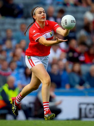 Hannah Looney is one of five players involved in both the Cork camogie and ladies football panels.