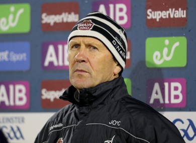 Kildare senior football manager Jack O'Connor.