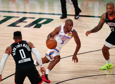 Chris Paul is on the move again.