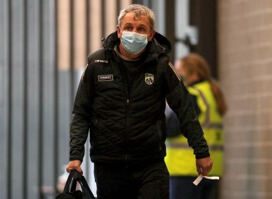Kerry boss Peter Keane before the Munster semi-final against Cork.
