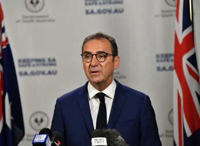 South Australia Premier Steven Marshall