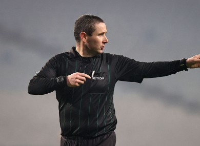 Fergal Horgan will be the man in the middle for this year's final.