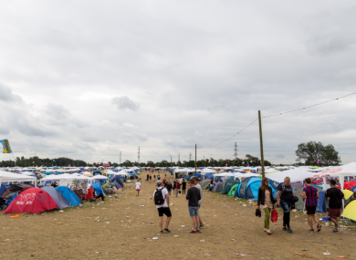 File image of a music festival in Denmark.