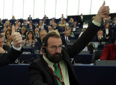 File image of Hungarian MEP Jozsef Szajer.