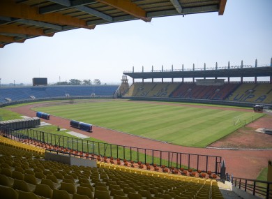 A general view of Si Jalak Harupat in Indonesia, one of the host stadiums for the U20 World Cup.