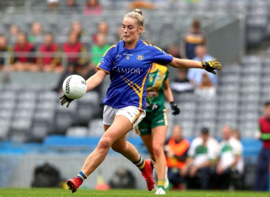 Aisling McCarthy in action for Tipperary in the 2019 All-Ireland intermediate final.