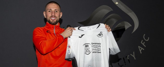 Conor Hourihane is a Swansea City player.