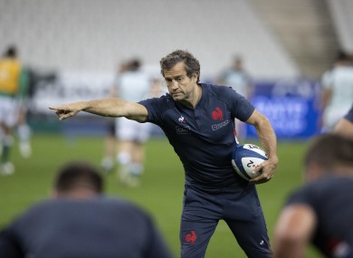 France coach Fabien Galtier.