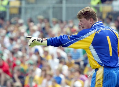 Shane Curran during his final season with Roscommon in 2005.