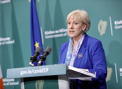 Minister for Social Protection Heather Humphreys.