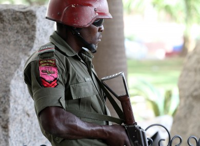 File photo. Nigerian security forces.
