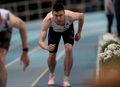 Donegal's Mark English was in record-breaking form at the National Indoor Arena.