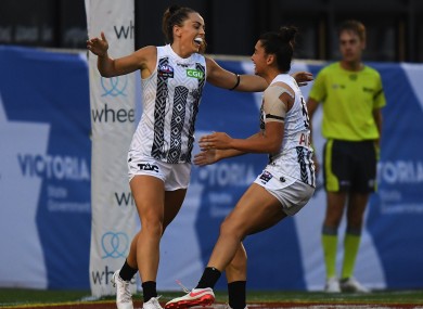 Aishling Sheridan (left) of Collingwood (file pic).
